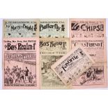 WWI Story Papers (1914). Mostly propaganda war issues comprising Boys' Realm 641, Butterfly 522,
