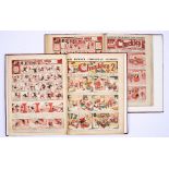 Chuckles (1917) 157-208. Complete year in two bound volumes. Starring Tiger Tim, Breezy Ben and