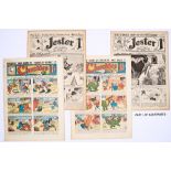 Jester (1915) 687-712. 'Just the paper to send to your chum in khaki!' Propaganda WWI issues. With