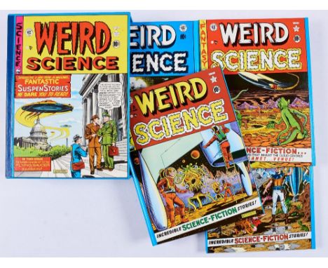 Weird Science Box Set (1980) by Russ Cochran, E.C. Library. Light shelf wear to slipcase [vfn], 4 volumes (#1-22) unread [nm/