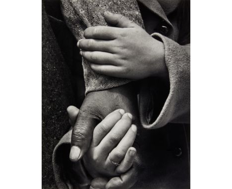 Ruth Bernhard (1905-2006)Hand in Hand, 1956Gelatin silver print, printed later, signed, titled and dated in pencil on the mou