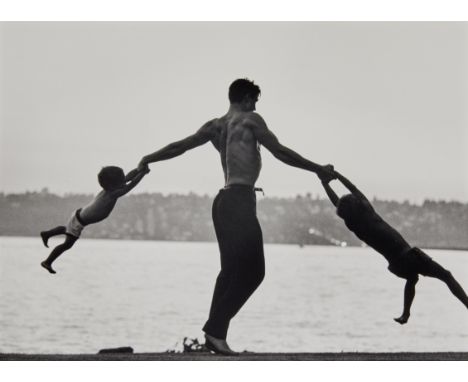 John Dominis (1921-2013)Jacques d'Amboise Playing with His Children, Seattle, Washington, 1962Gelatin silver print, printed 2