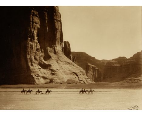 Edward S. Curtis (1868-1952)Canyon de Chelly, 1904Gelatin silver border print, copyright credit and date in the negative; sig