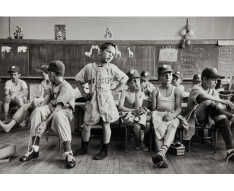 Yale Joel (1919-2006)Little League Spokesman Voices Players' Demands for Pants, Manchester, New Hampshire, 1954Gelatin silver