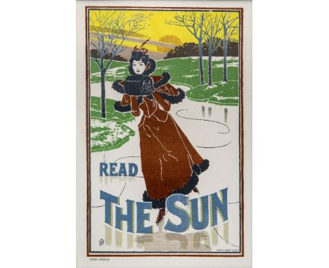 Louis Rhead (British/American 1857-1926), a Lithograph, "The Sun", Das Moderne Plakat, 1897 and another Lithograph, " For fas