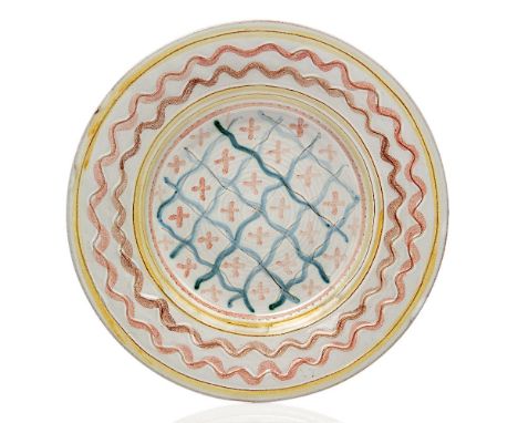 Michael Cardew CBE  (British 1901 - 1983), a pottery dish for Kingwood pottery,c.1948, impressed 'K' mark to base, In terraco