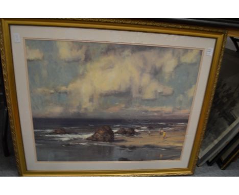 A quantity of paintings and prints.