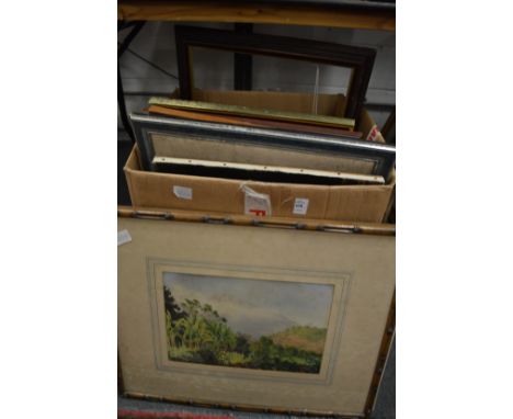 Various paintings, prints etc.