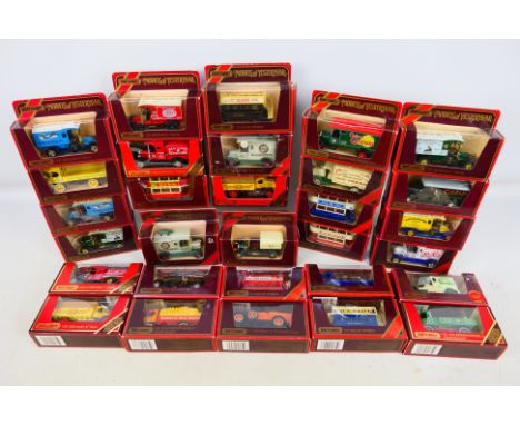 Matchbox - 30 boxed diecast models of Yesteryear. Includes #Y12 1937G.M.C. Van, #Y18 Atkinson model D Steam Wagon, Y-3 1912 -