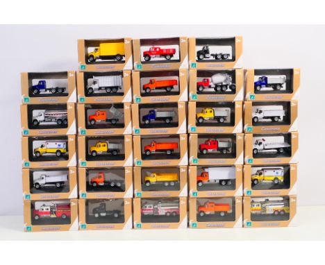 Cararama - approx 28 x boxed Cararama (Hongwell Toys) Classic Collection vehicles in 1:87 scale to include trucks, trailer un