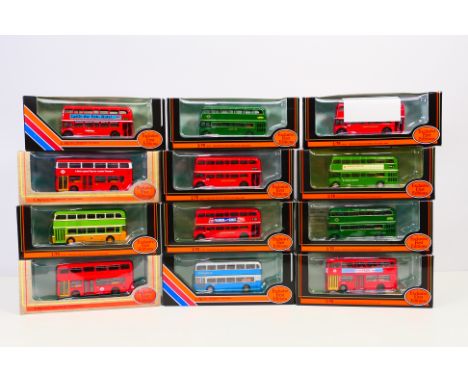 Exclusive First Editions (EFE) - 12 1:76 scale boxed diecast buses to include Ramblers Association / Ramblers Holidays RCL Ro