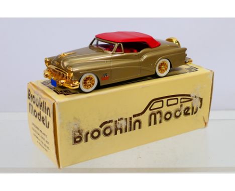 Brooklin Models - a boxed 1:43 scale Brooklin diecast #BRK 20x 1953 Buick Skylark Convertible Collectors Gazette 100th Issue.