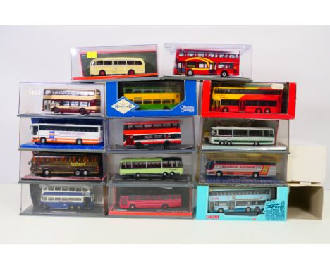Corgi, Original Omnibus, Citybus, KMB - A fleet of 16 boxed diecast model buses in 1:76 scale including Corgi #'43222 KMB 'Dr
