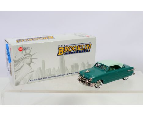 Brooklin Models - a boxed 1:43 scale BRK. 51 1951 Ford Victoria Pillarless Coupe.  The model appears to be about mint, in foa
