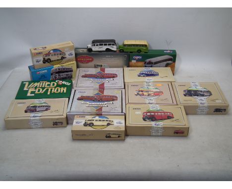 Corgi Classic Commercials - A collection of mostly boxed Corgi vehicles to include: 5 x boxed Classic Commercials (97070, 971
