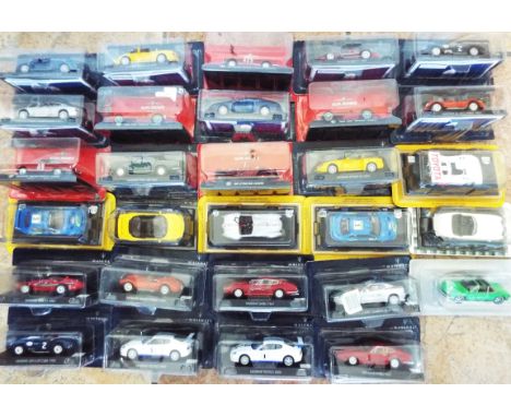 DelPrado and similar - 29 off 1/43 scale model motor cars, predominantly sports cars, all appear mint in generally excellent 
