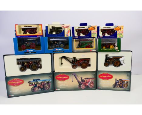 Corgi - Oxford Diecast - Lledo - a collection of boxed diecast steam traction engines, some limited editions including 4 x Vi