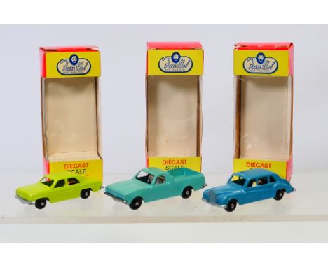 Fun Ho - Three boxed Fun Ho diecast models to included: #34 Holden Saloon, #57 Holden Utility Runabout and #33 Rolls Royce Ph