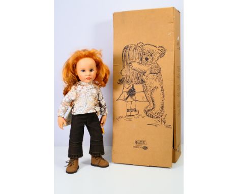 Steiff by Gotz - Unused stock. A hand crafted Steiff by Gotz doll "Katharina'  #03 59421 (production number 195) year 2003. W