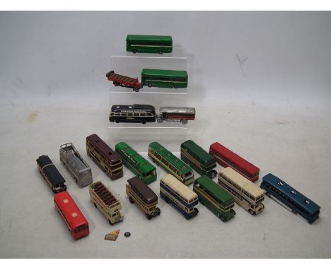 Anbrico - Westward - A collection of 1:76 scale built white metal kit model buses for spares or restoration. Some have damage