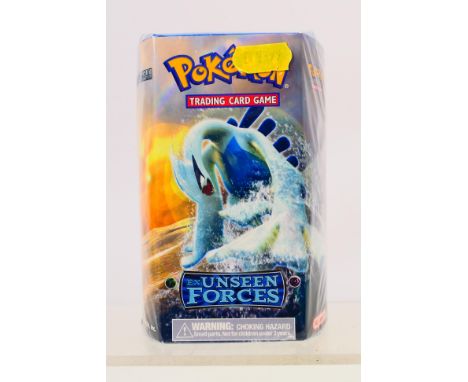 POKEMON - NINTENDO - Pokemon trading card game Ex Unseen Forces Silvery Ocean Theme Deck, Pokemon USA, Inc. The set appears t