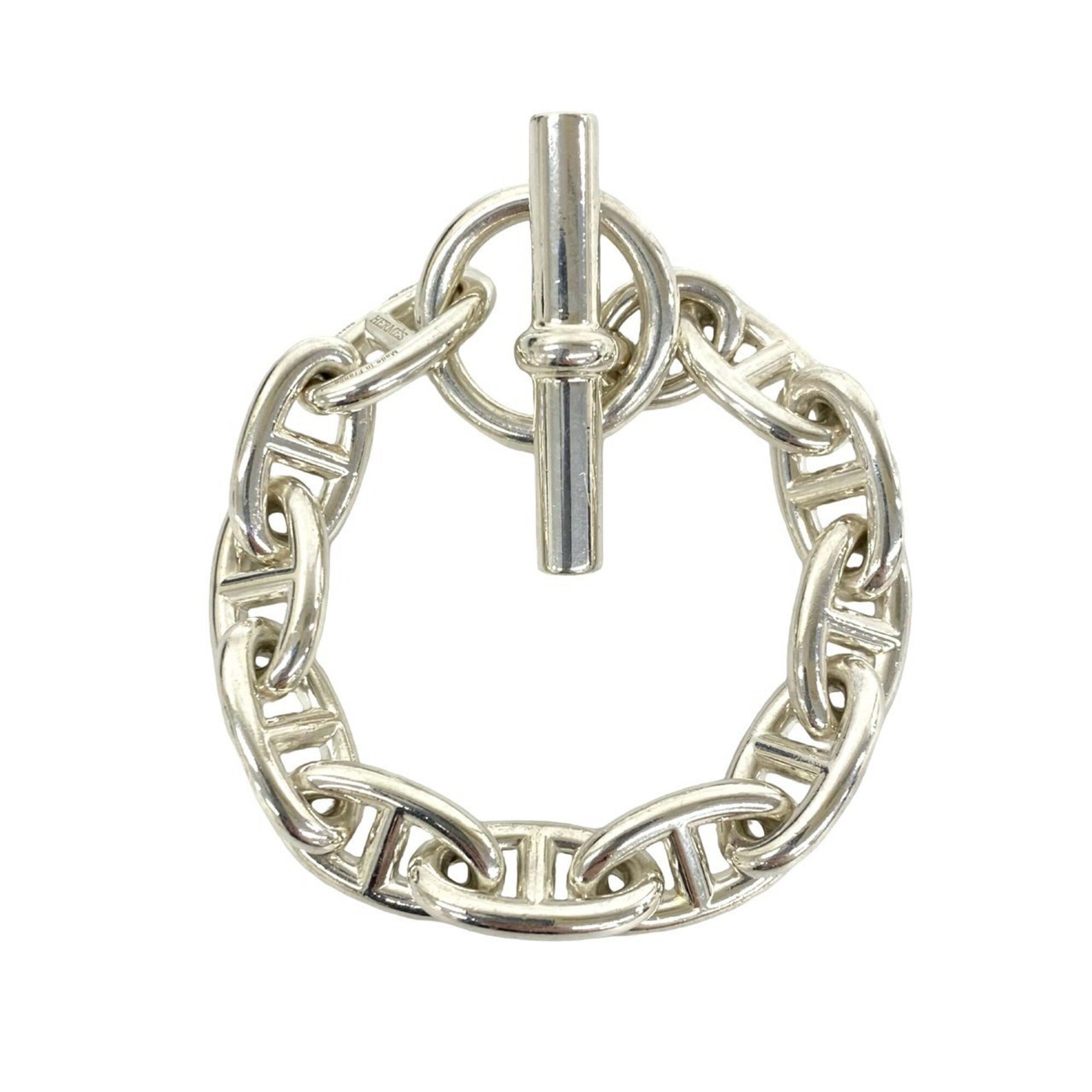 HERMES Chaine d\'Ancre GM 11-link bracelet, sterling silver (925), accessory, silver, item number 30