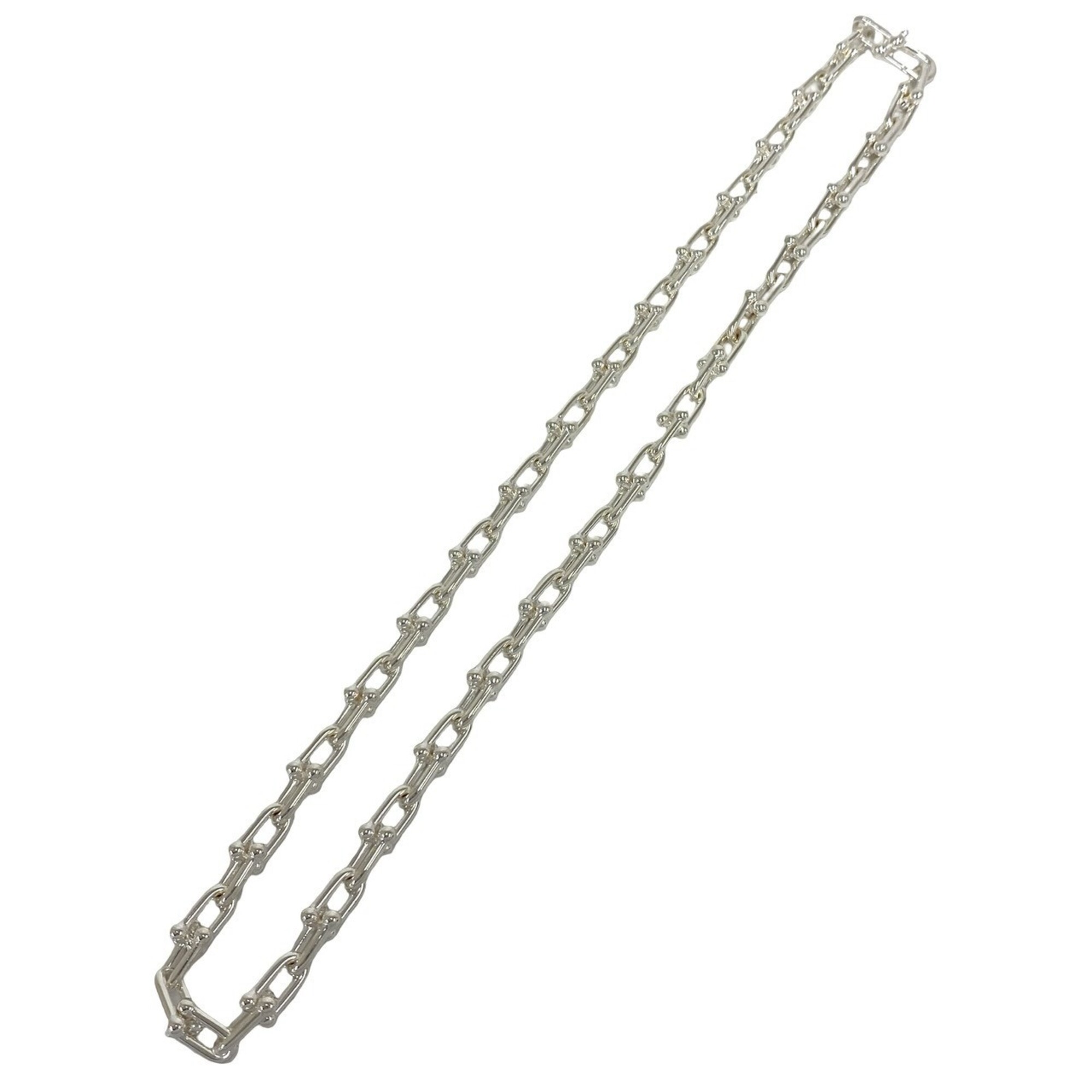 TIFFANY&Co. Tiffany HardWear Small Link Necklace, Sterling Silver 925, Accessory 808-6