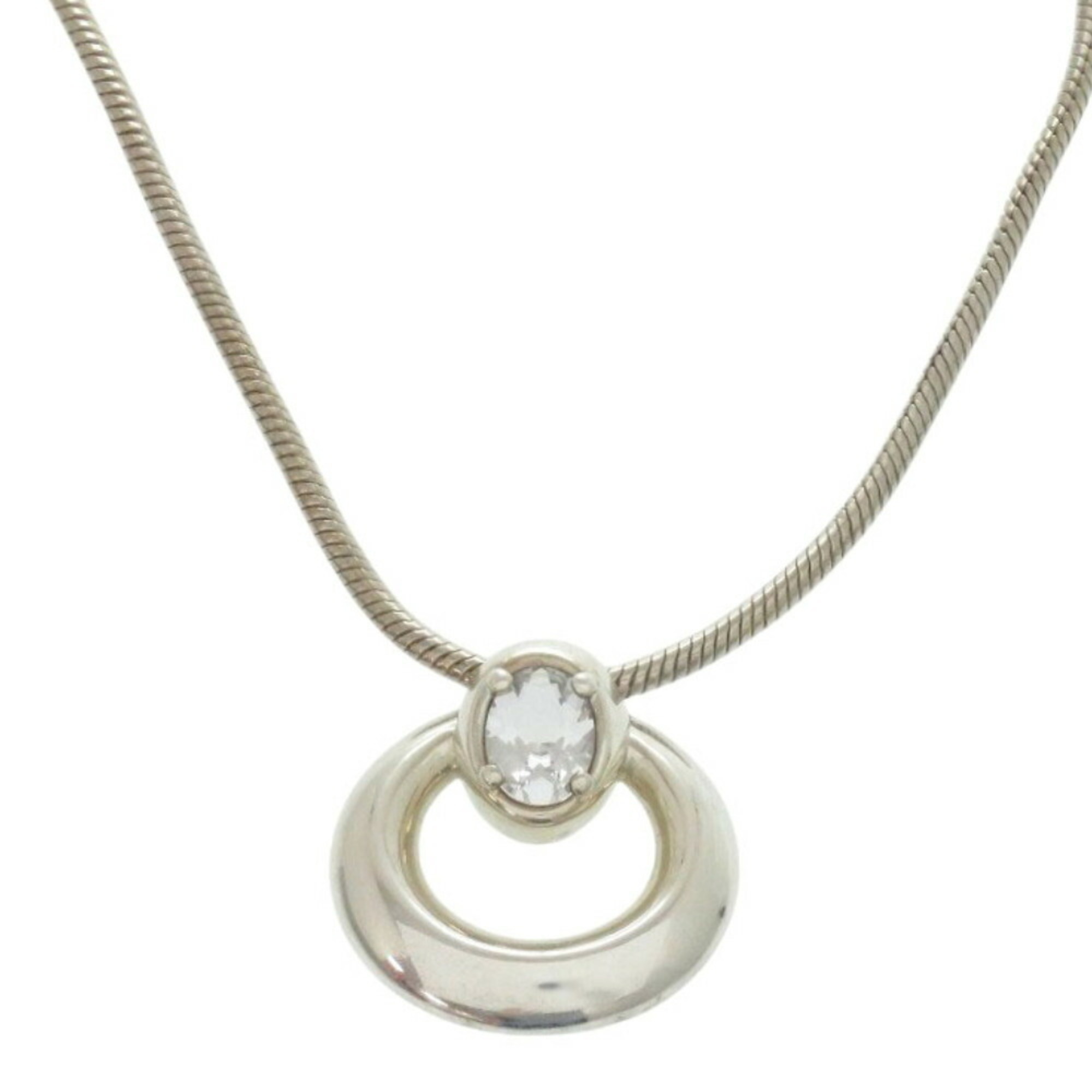 Hermes Silver 925 Necklace 0268HERMES