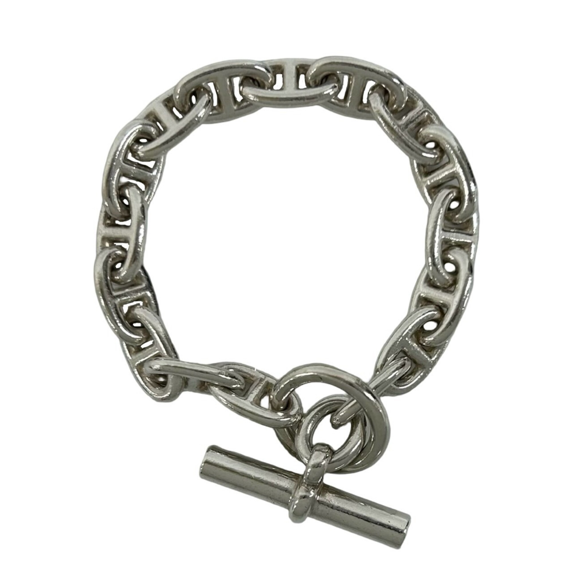HERMES Chaine d\'Ancre MM 16-link bracelet, Margiela era, 925 sterling silver, accessory, 34589