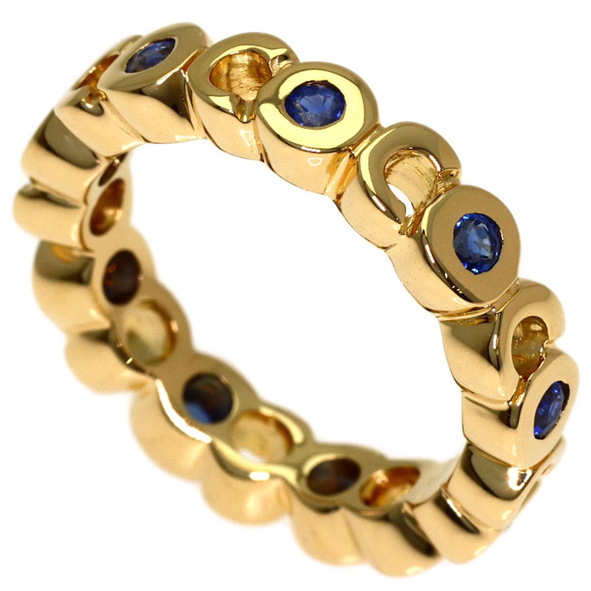 Chanel Coco Sapphire Ring, 18K Yellow Gold, Women\'s.