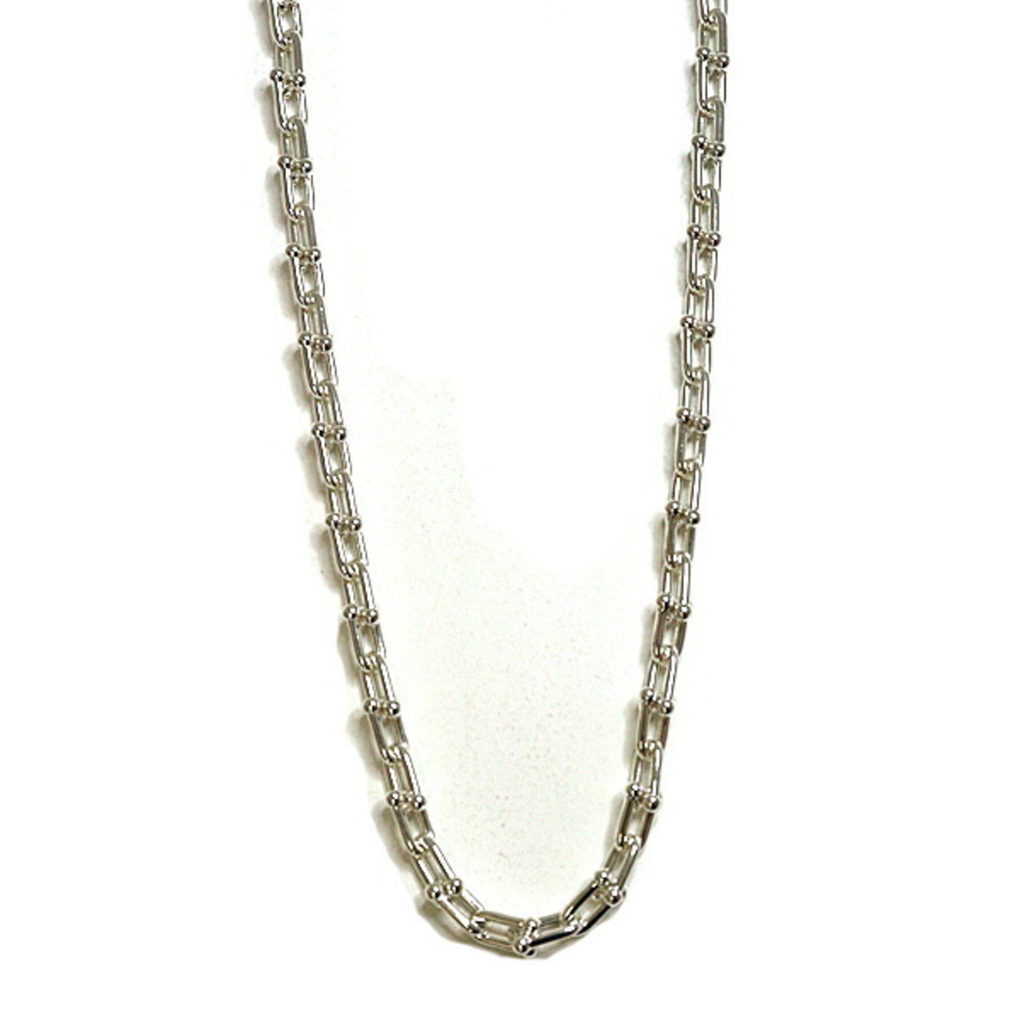 TIFFANY&Co. Tiffany HardWear Small Link Necklace, Sterling Silver (Ag925), Approx. 42.5g