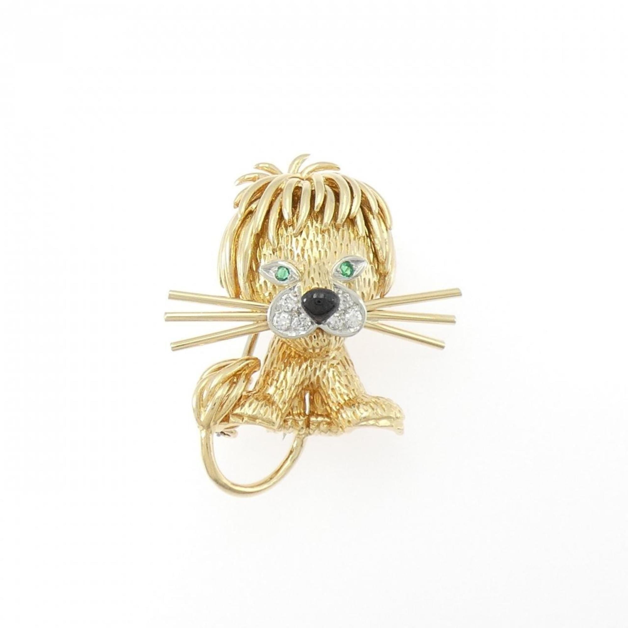 Van Cleef & Arpels colored stone brooch