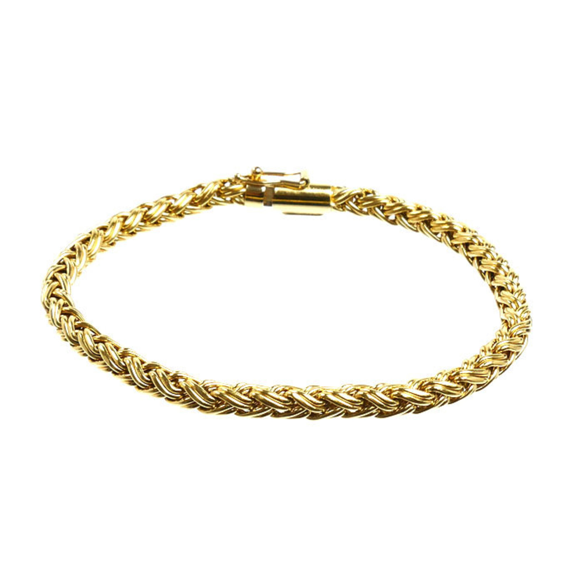 TIFFANY&Co. Tiffany 18K Yellow Gold Vintage Bracelet, 13.3g, 18.5cm, Women\'s