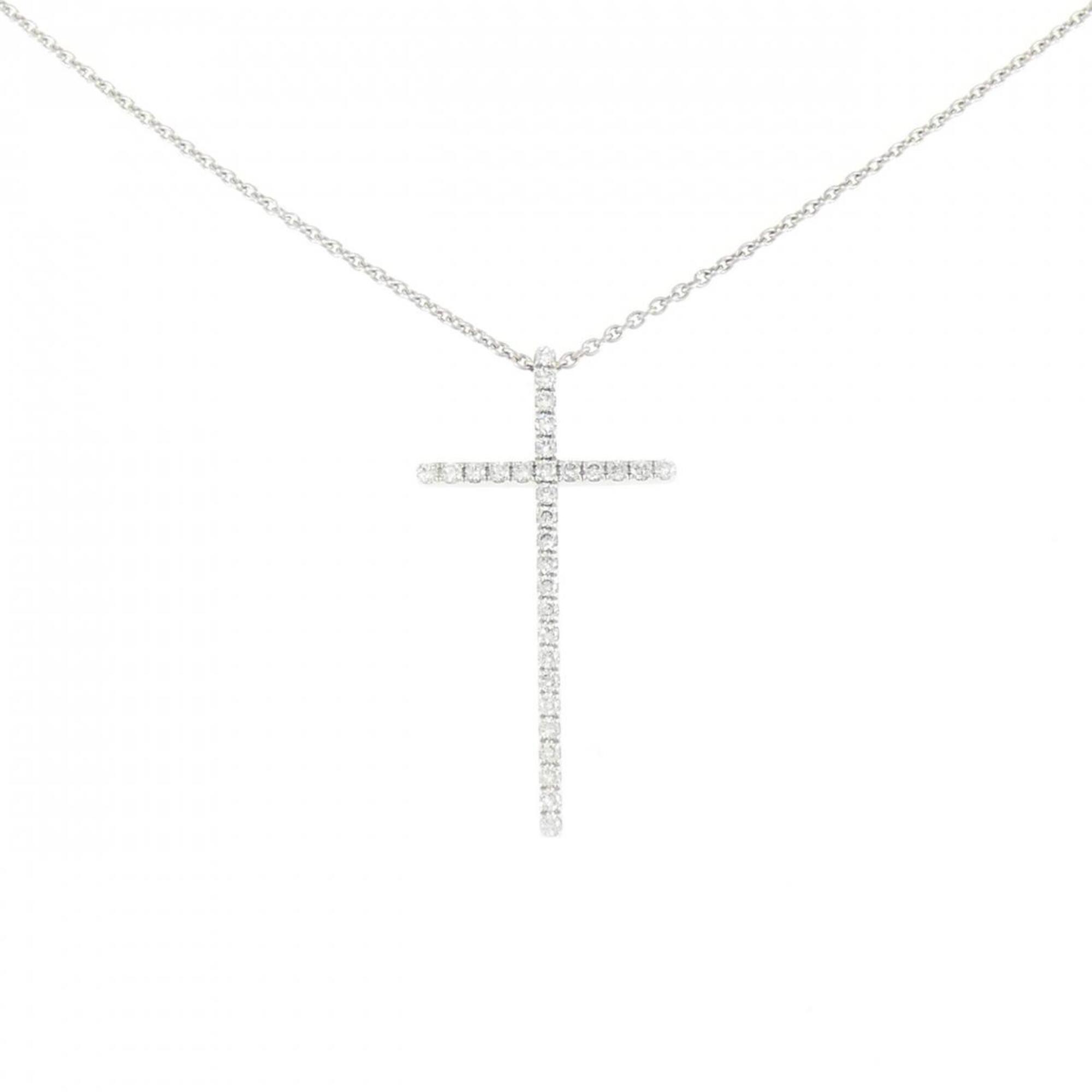 Tiffany Metro Cross Large Necklace