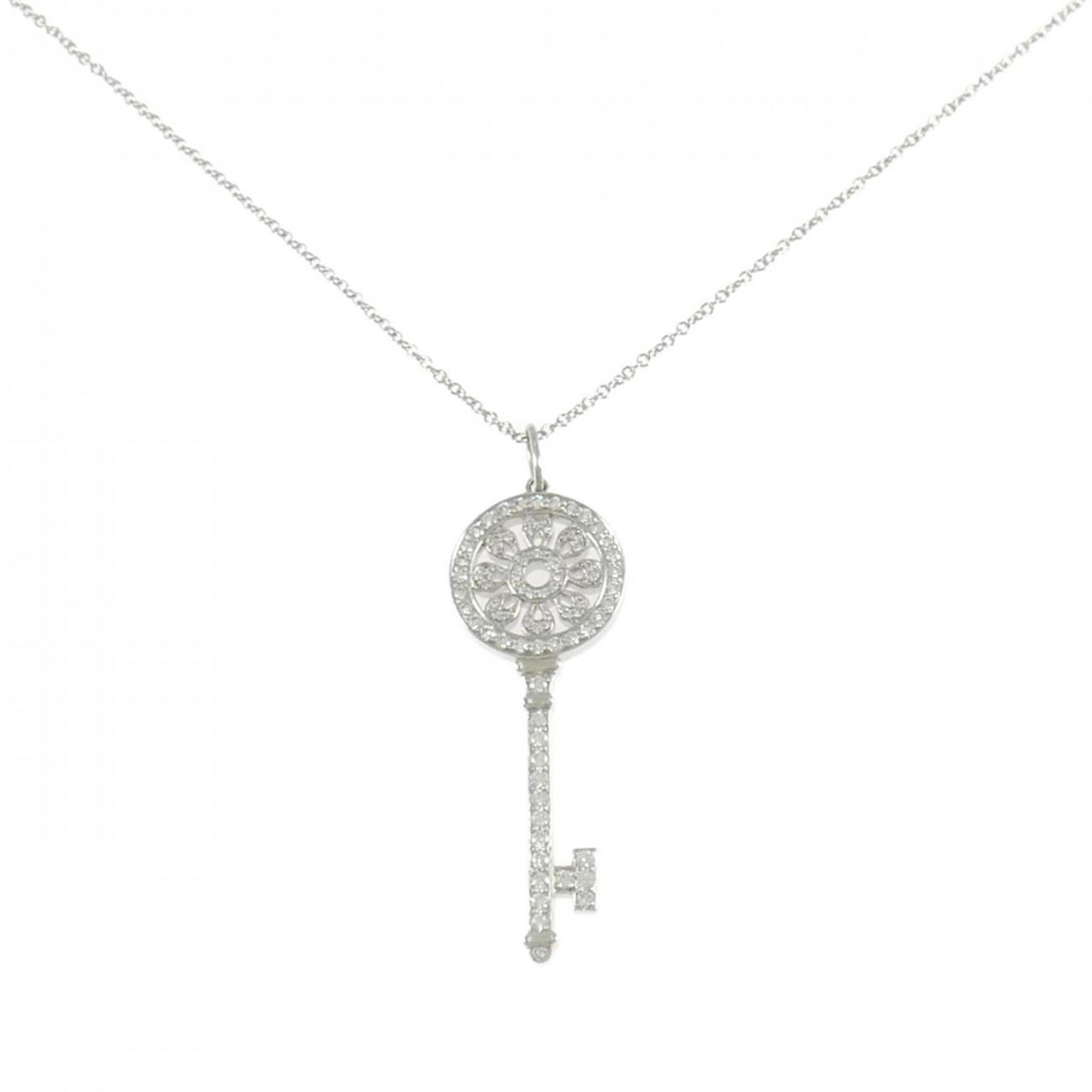 Tiffany Petal Key Necklace