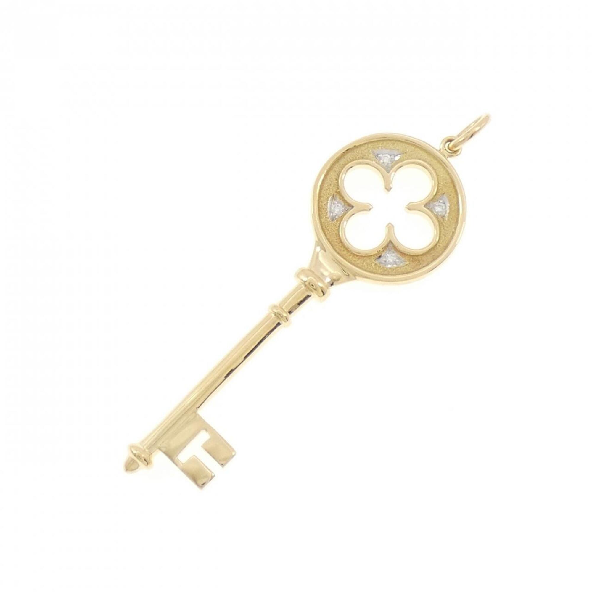 Tiffany Quarterfoil Key Pendant