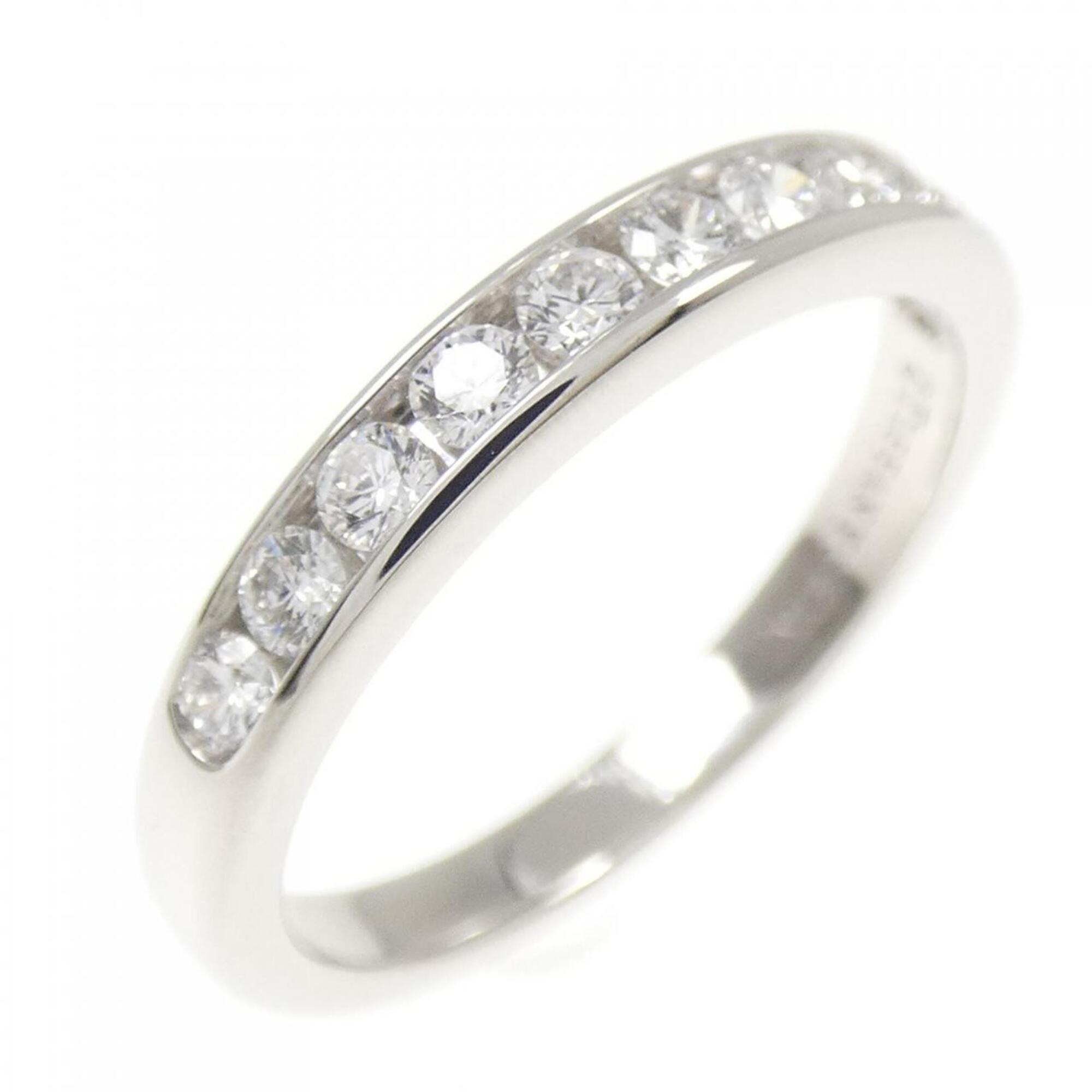 Tiffany Half Circle Channel Setting Ring