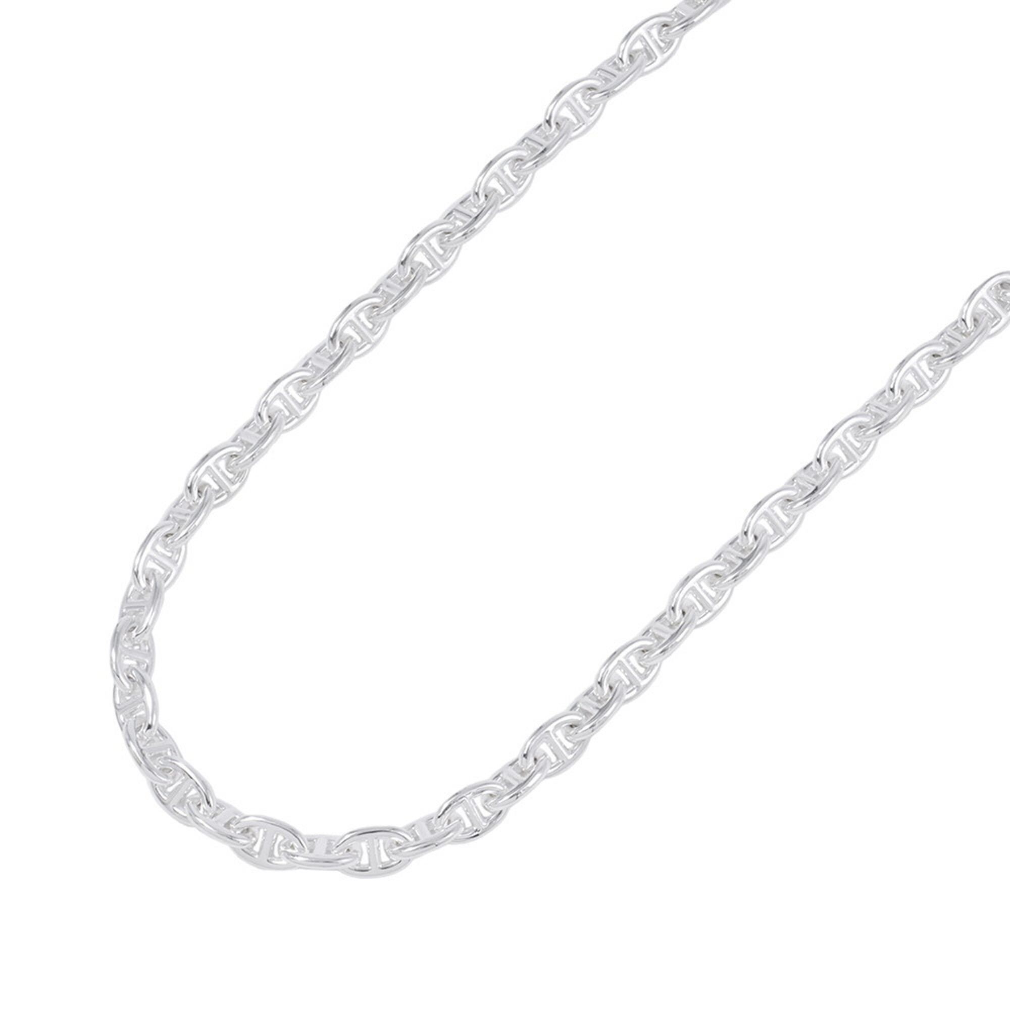 Hermes Chaine d\'Ancre PM Necklace, 43 links, SV925 Silver.