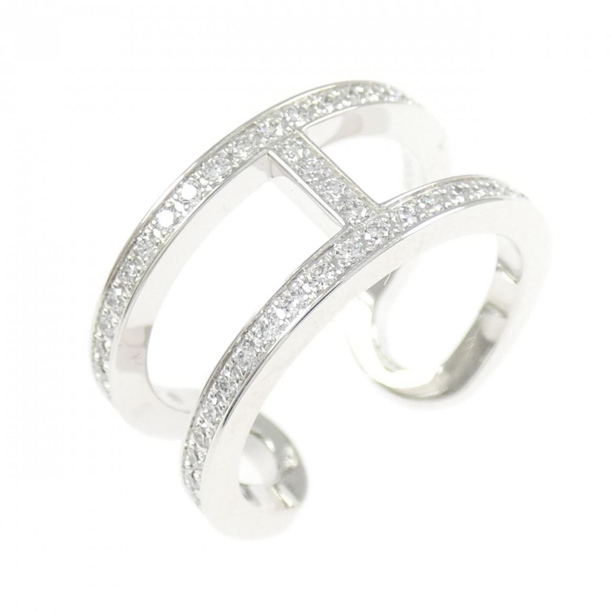 Hermes Herms Ever Chaine d\'Ancre Ring 0.59CT