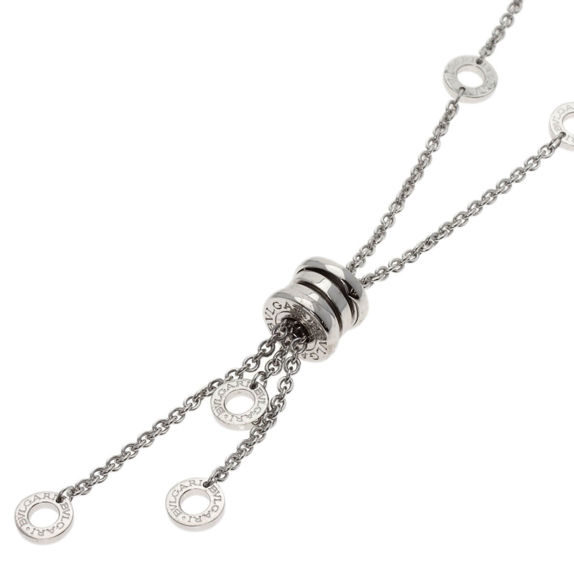 Bulgari B-zero1 Element Necklace, 18K White Gold, Women\'s BVLGARI