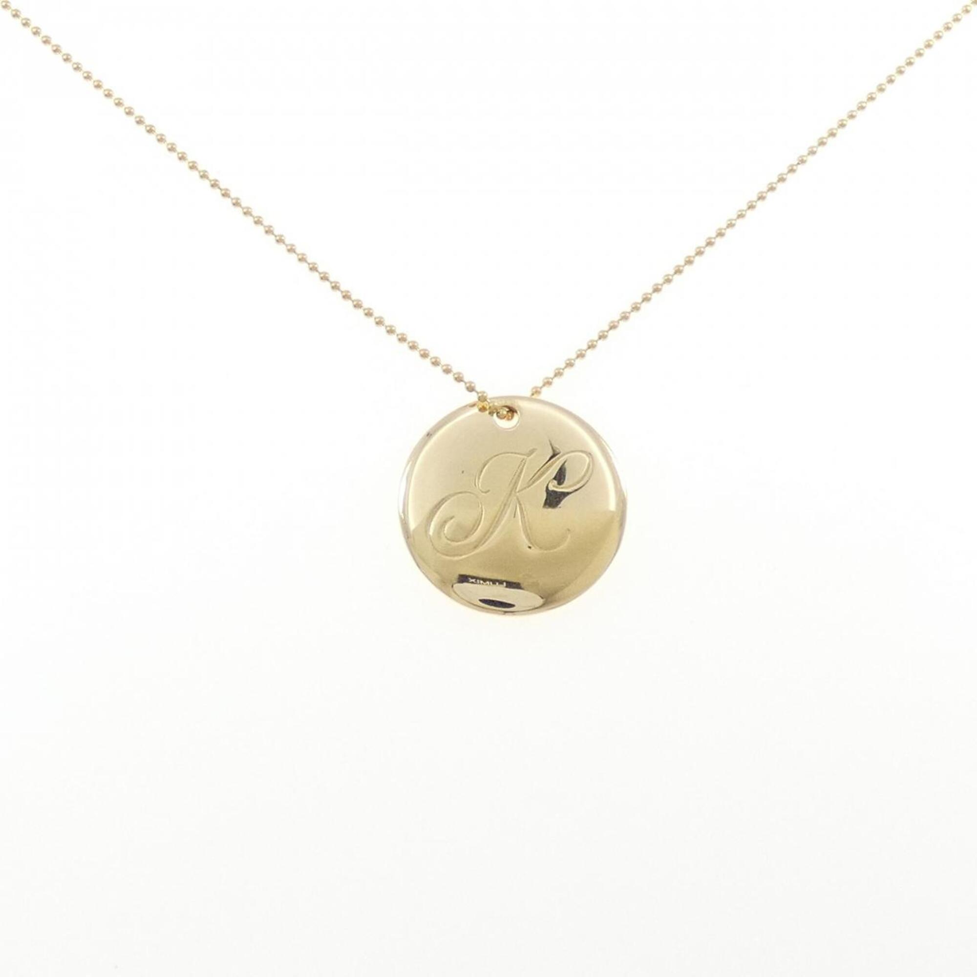 Tiffany Notes Letter Necklace