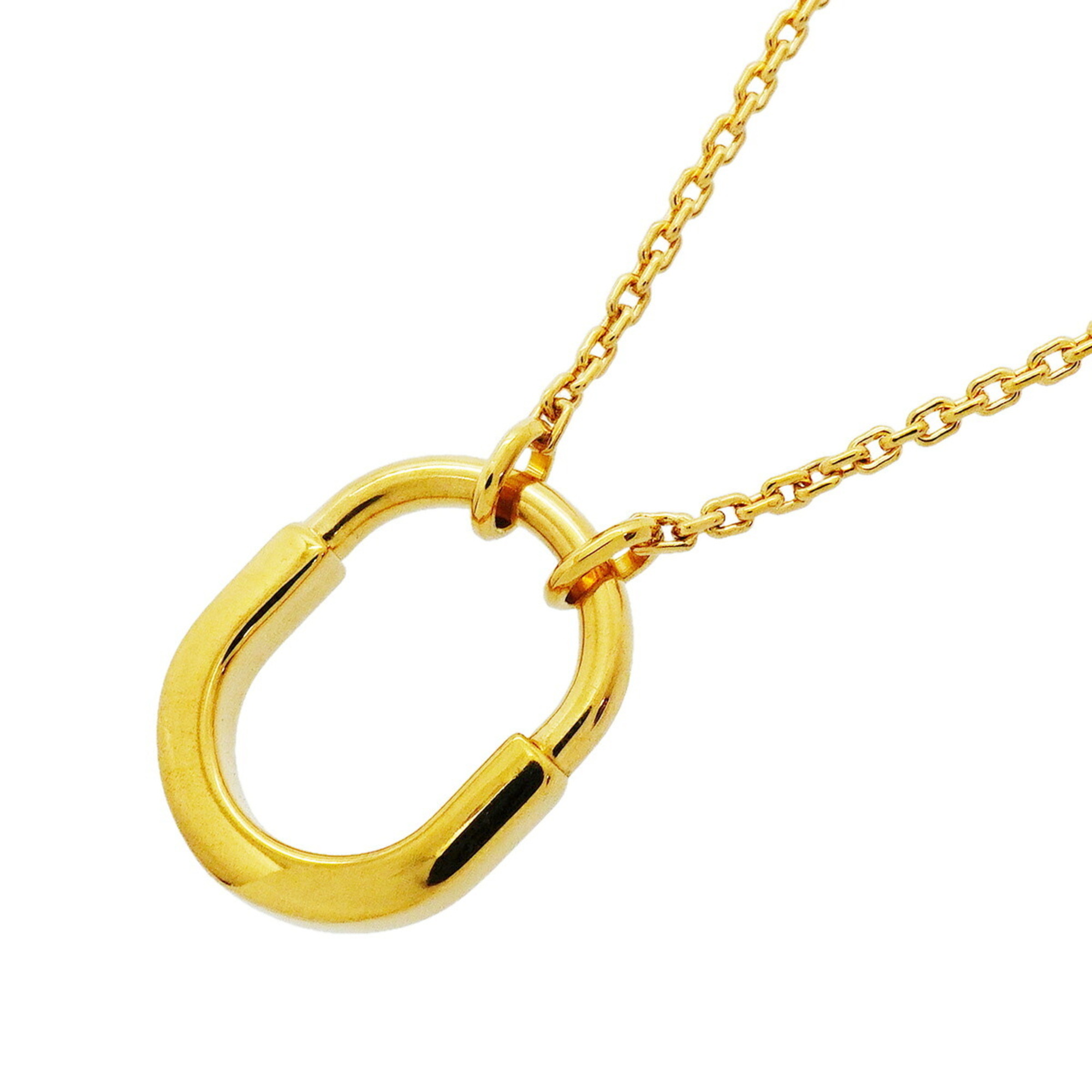 Tiffany & Co. Lock Small Necklace, 18K Yellow Gold, Women\'s
