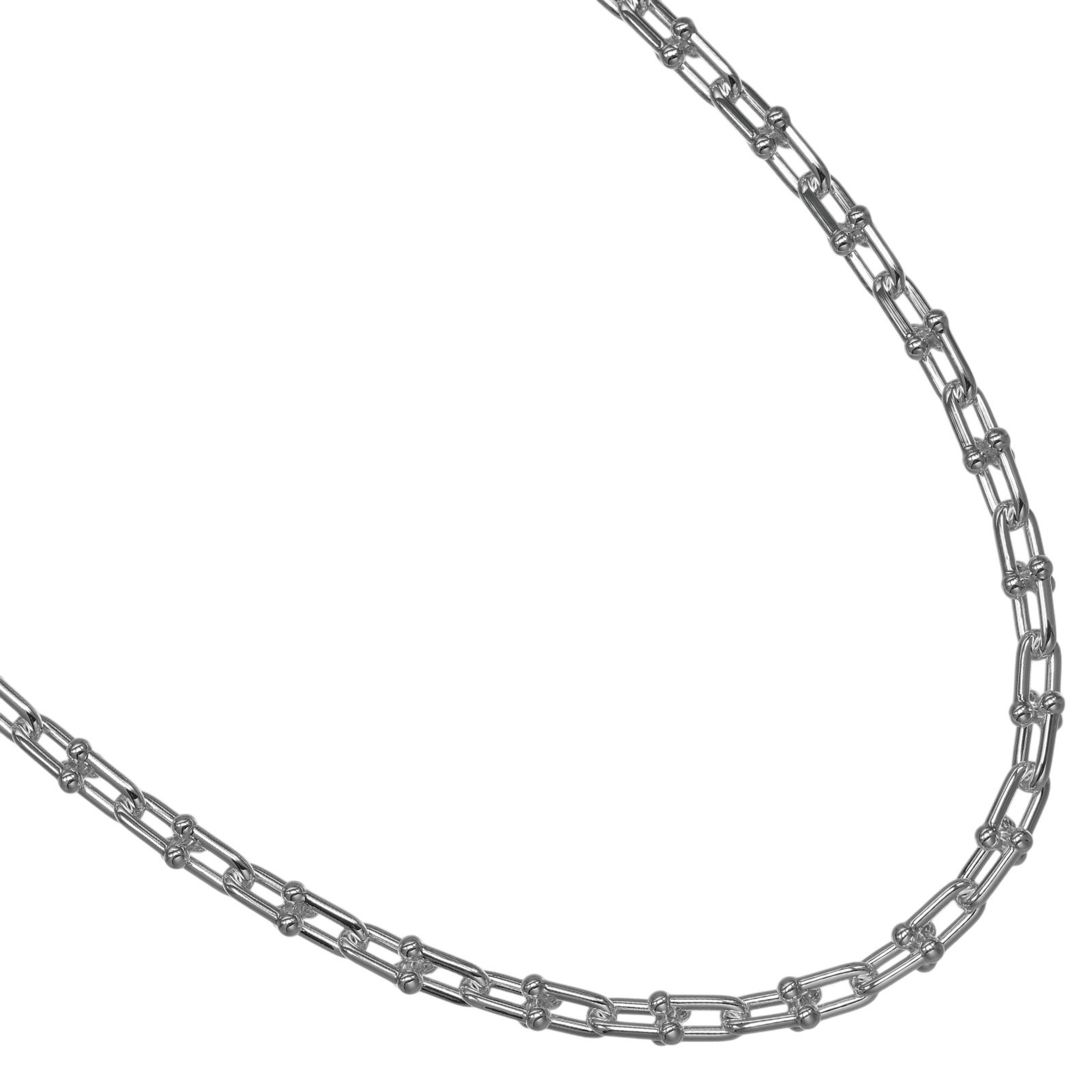 Tiffany HardWear Small Link Necklace, Sterling Silver 925, Approx. 42.6g, TIFFANY & Co.