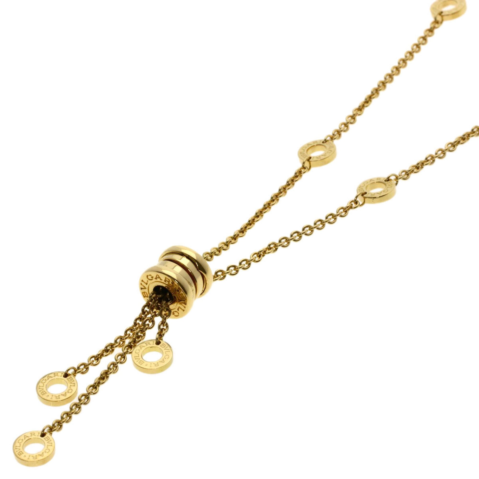 Bulgari B-zero1 Element Necklace, 18K Yellow Gold, Women\'s BVLGARI