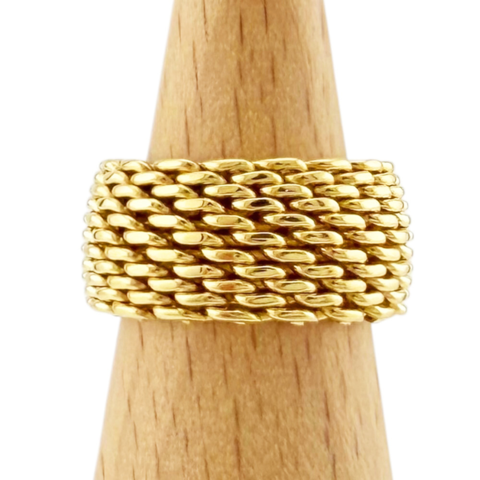 Tiffany & Co. Samasseto Ring, 18K Yellow Gold, Women\'s Ring.