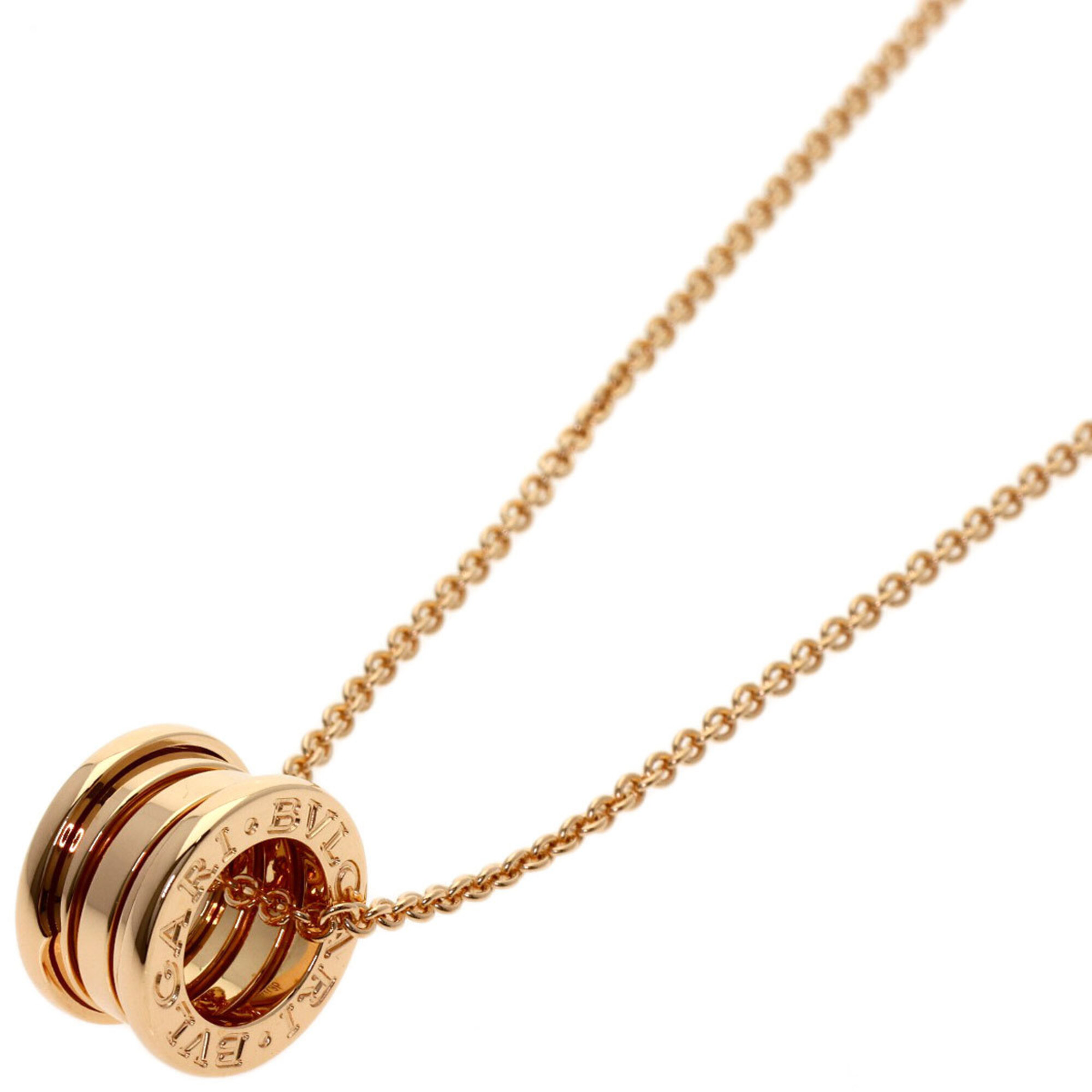 BVLGARI B-zero1 Necklace, 18K Pink Gold, Women\'s