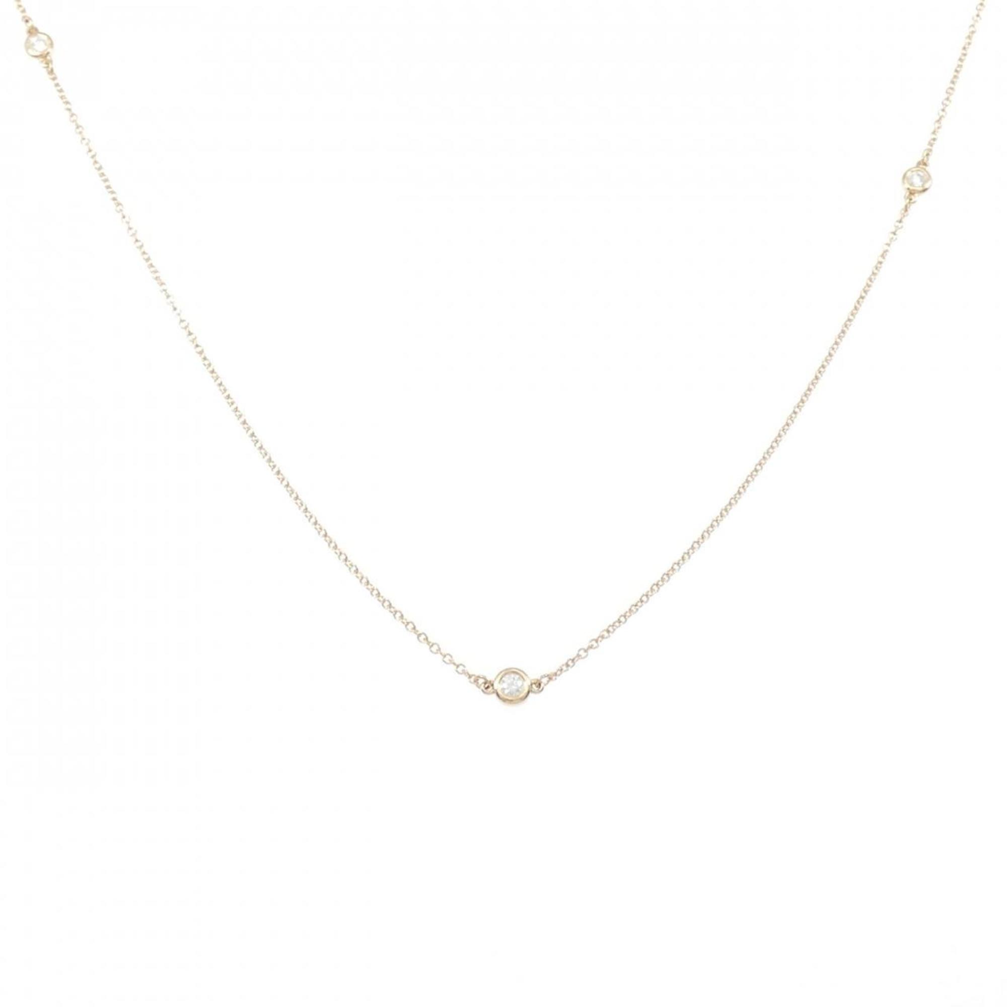 Tiffany By the Yard Sprinkle 9P Necklace 0.31CT