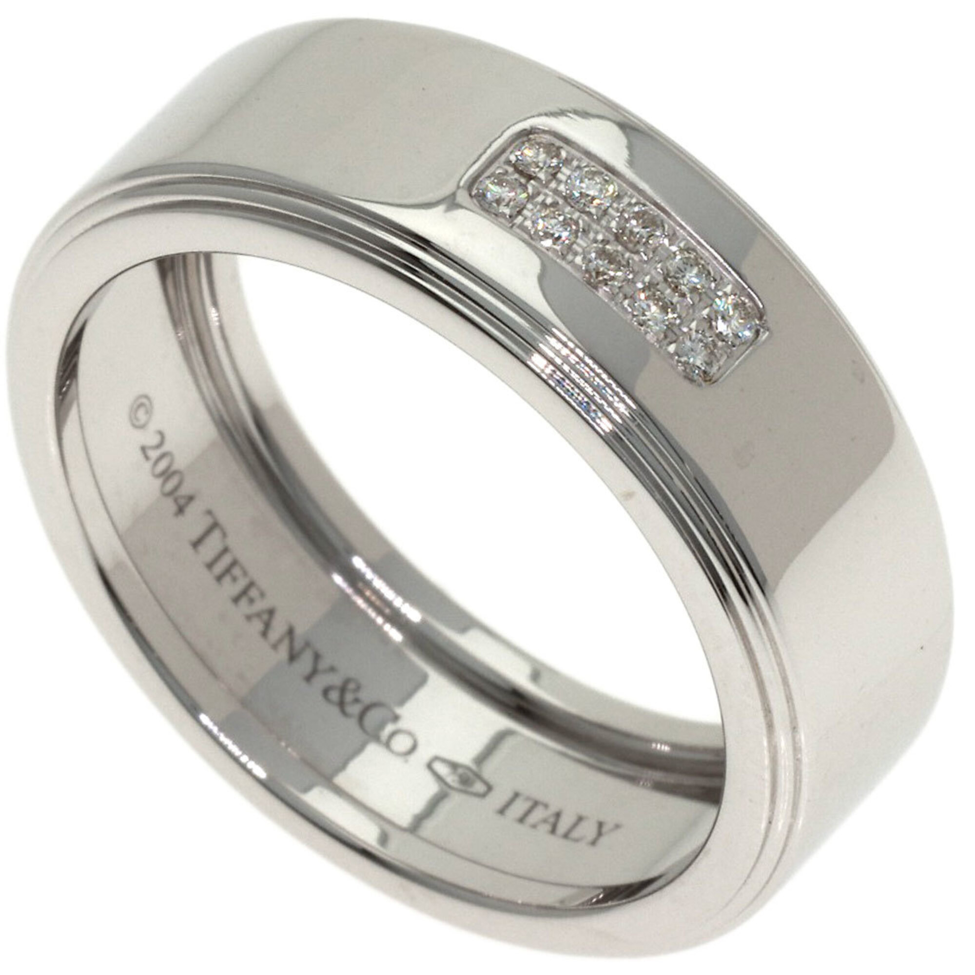 Tiffany & Co. Century Diamond Ring, 18K White Gold, Women\'s.