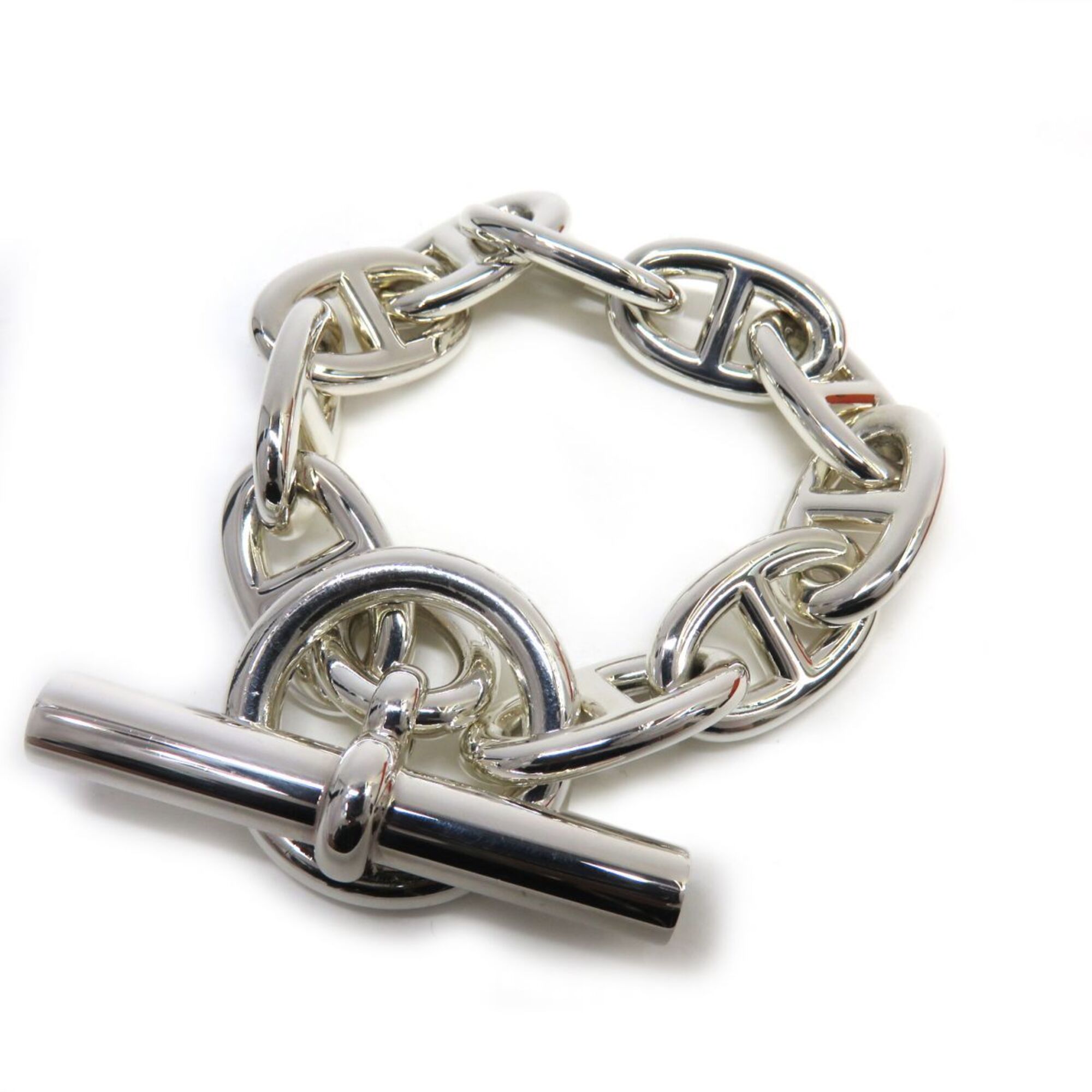 HERMES Chaine d\'Ancre TGM Bracelet, Ag925, 10 links