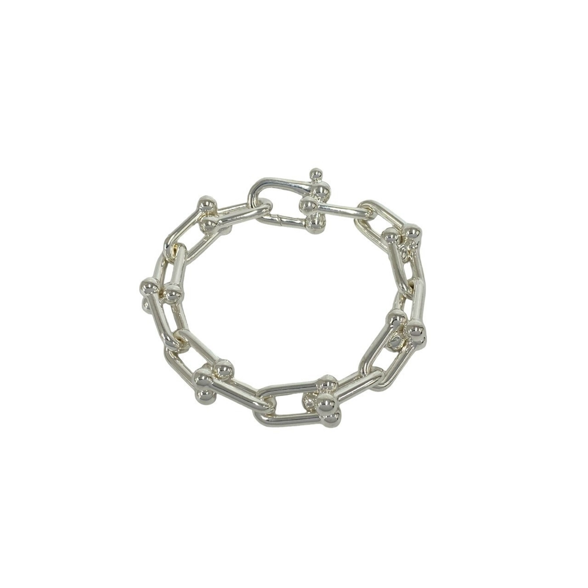 TIFFANY&Co. Tiffany HardWear Large Link Bracelet, Sterling Silver 925, Accessory, 806-4